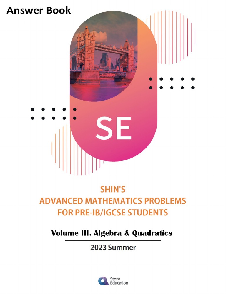 2023 summer y10 maths problem set topic vol 3 a pdf