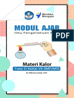 Modul Ajar Ilmu Pengetahuan Alam (IPA) - Materi Kalor - Fase D