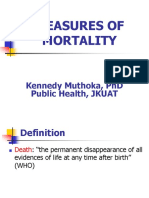 Measures of Mortality 2015