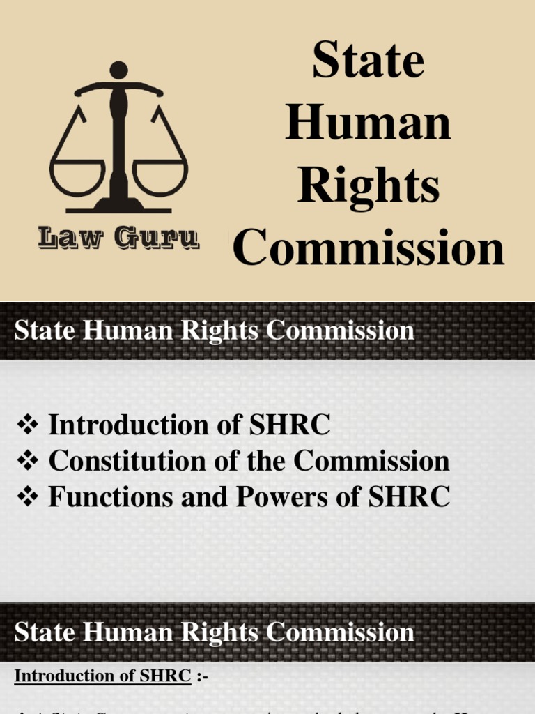 Overview of State Human Rights Commissions | PDF