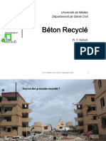 Beton Recyclé