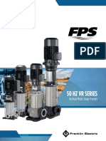 Brosur Pompa Vertical Multistage Franklin Type VR