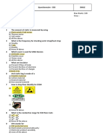 F-312 Rev 00 Questionnaire ESD