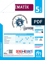 Deneme Vakti 5.sınıf Matematik Deneme 2