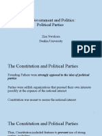AIP208 Lecture Topic 2: Political Parties
