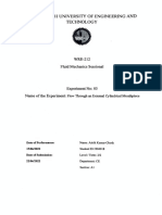 WRE 212 - EXP 5 Flow Through External Cylindrical Mouthpiece