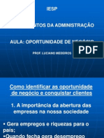 Fundamentos-Oportunidade de Negócio