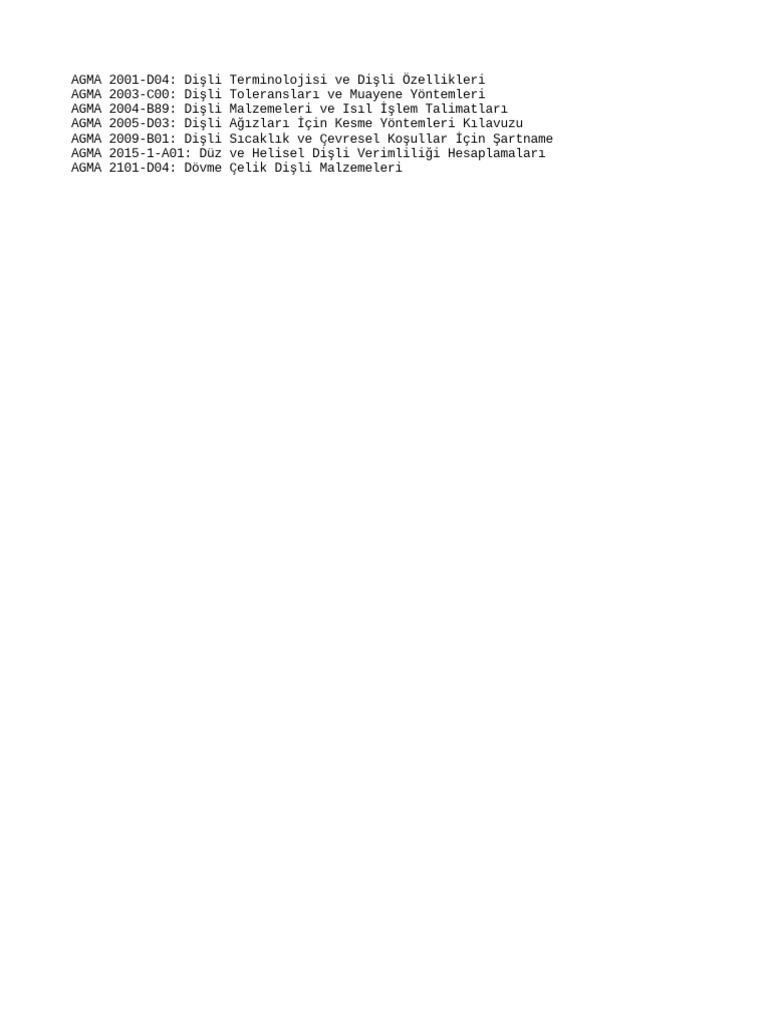 Agma PDF