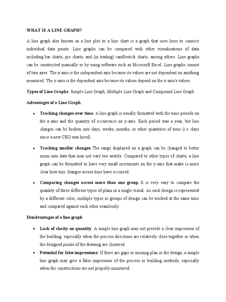 What Is A Line Graph 1 | PDF