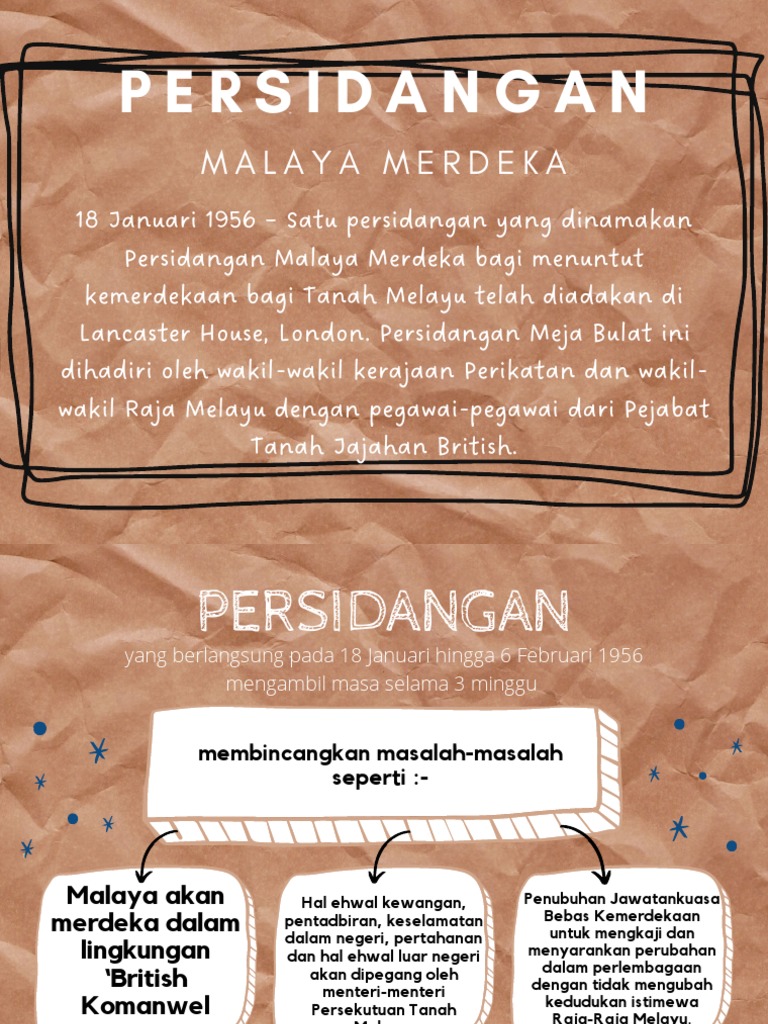 Persidangan: Malaya Merdeka | PDF | Politik | Perjalanan