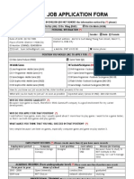 LDTuan Job Application Form