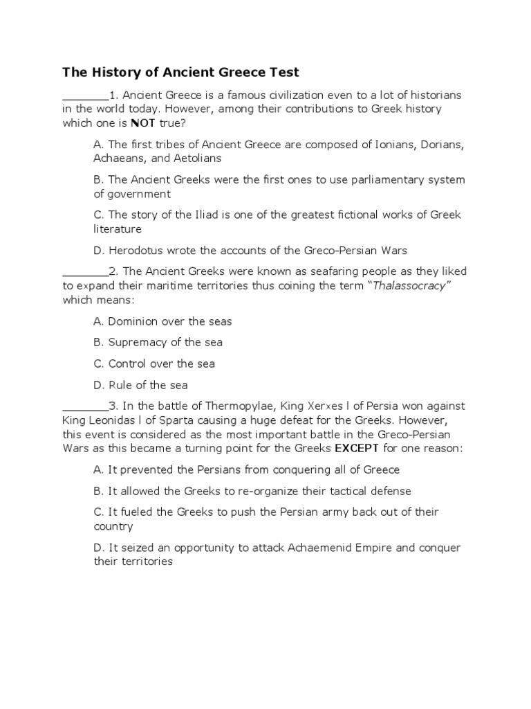 The History of Ancient Greece PDF