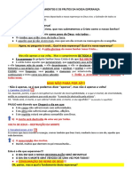 Fundamentos e Frutos Da Nossa Esperança