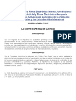 A75-2017 Implementación Firmas Electrónicas Interna Organismo Judicial