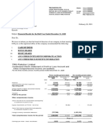 TRG Financials