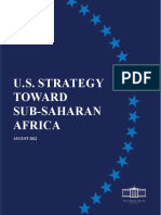 U.S.Strategy Towards Sub-Saharan Africa - August 2022 