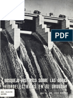 Bosquejo Histórico Sobre Las Obras Hidroeléctricas en El Uruguay LUIS GIORGI 1949