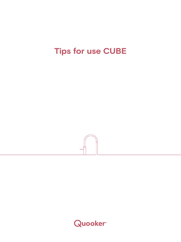Tips For Use Cube Uk 1 Pdf Carbon Dioxide Water