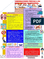 RECOMENDACIONES PARA EL EXAMEN MEDICO OCUPACIONAL v3 - Agos. 2022