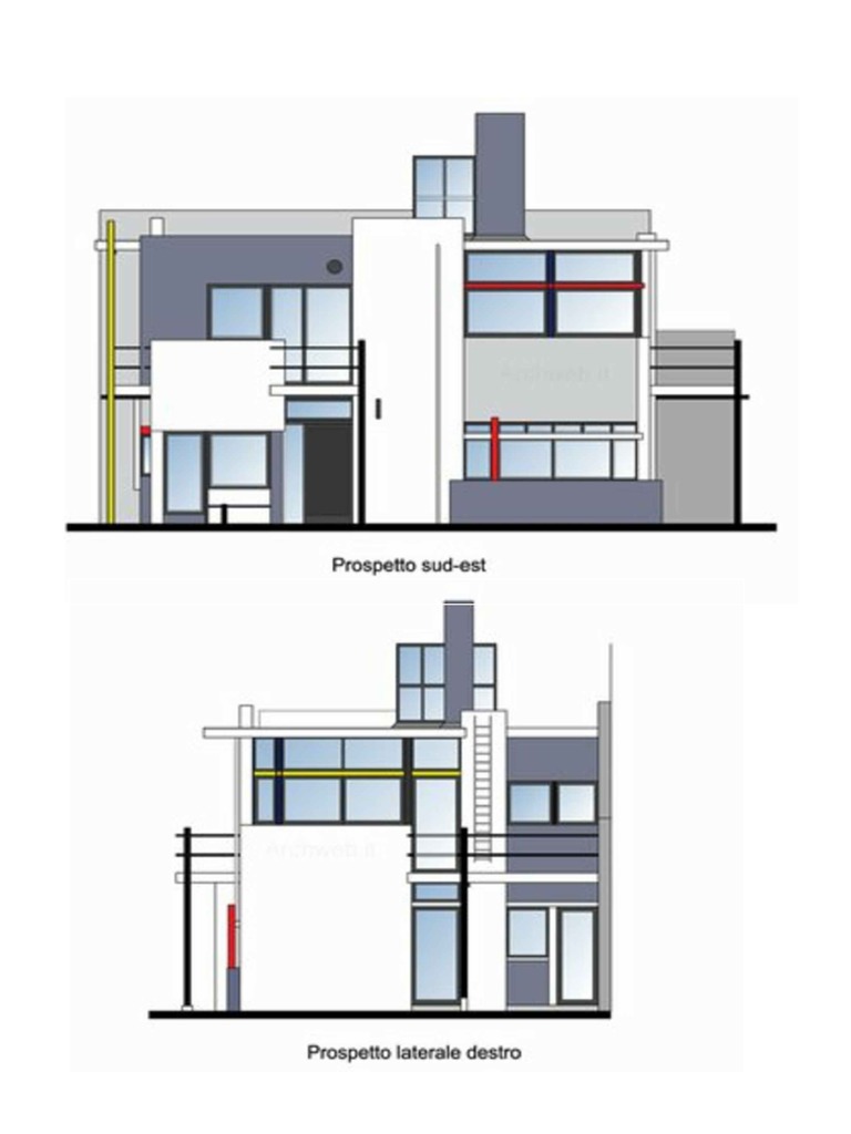 Casa Rietveld-Schröder - Fachadas - COLOR - 1 - 100 | PDF