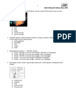 Soal Sma Geografi J26