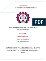 Industrial Training Report Pratik