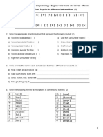 Review Exercise - Consonants and Vowels