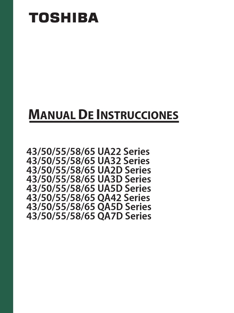 TV Cecotec v1 Series Vqu10043 - User - Manual - Es, PDF, Control remoto