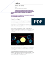 Movimentos Da Terra - Translação, Rotação e Outros Movimentos - Toda Matéria