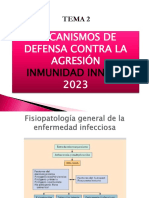 Inmunologia 2. Mecanismos 1 de Defensa