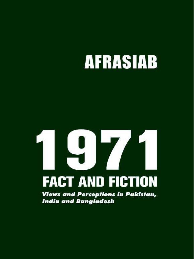 Rupa Sirajgonj Xxx - 1971 East Pakistan FACT and FICTION by A-Compressed | PDF