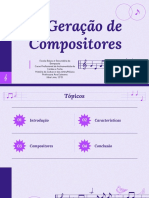 Geração de Compositores