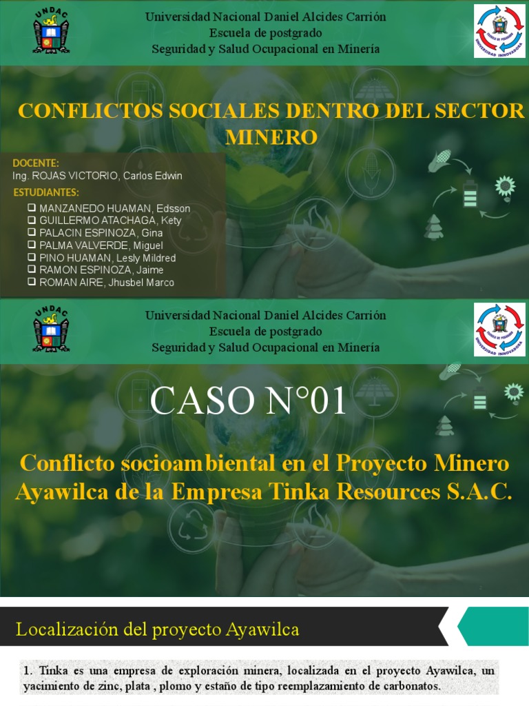 Conflictos Sociales Dentro Del Sector Minero | PDF