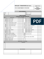 OP-FO-11 Registro de Mantenimiento Preventivo