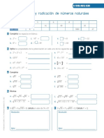 F0 - Potenciación y Radicación de Números Naturales