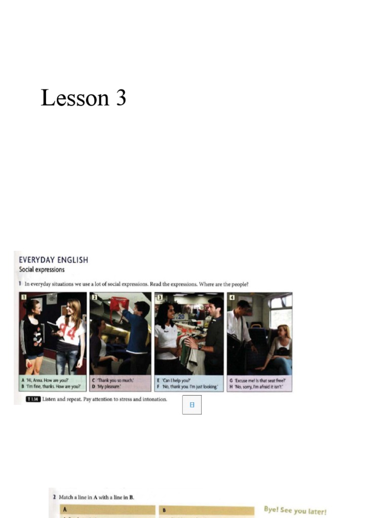 Lesson 3 | PDF