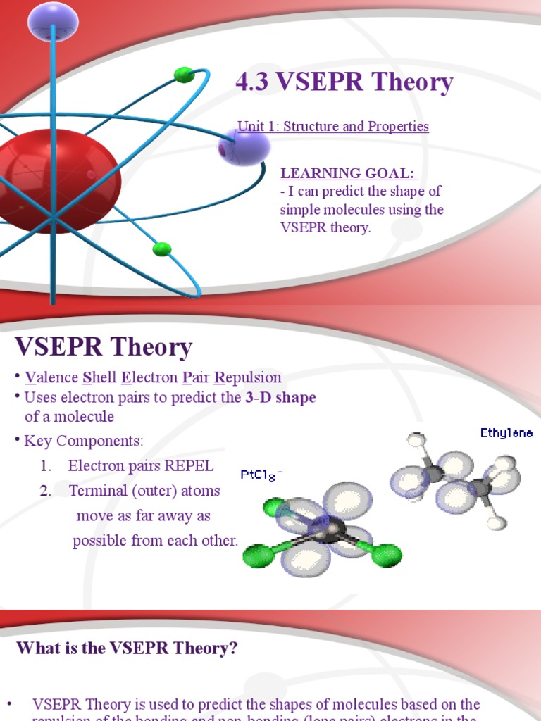 05 - Vsepr Theory | PDF