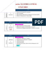 Planificación Algebra Lineal1