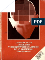 Competencias Laborales y Desinstitucionalización de La F