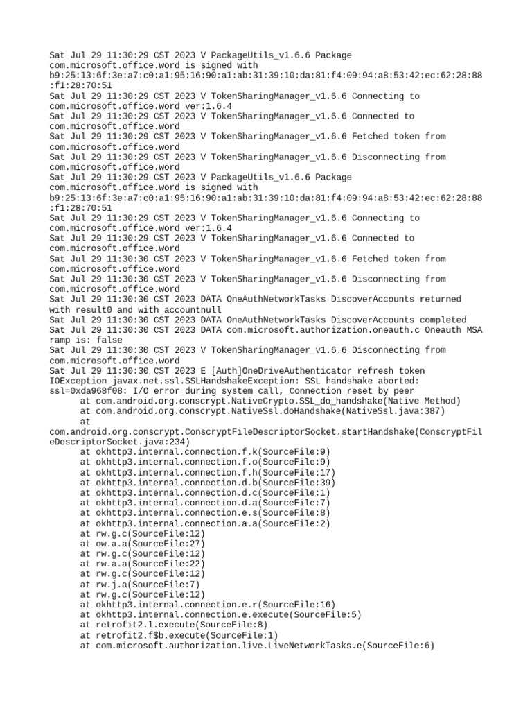 Current Log | PDF