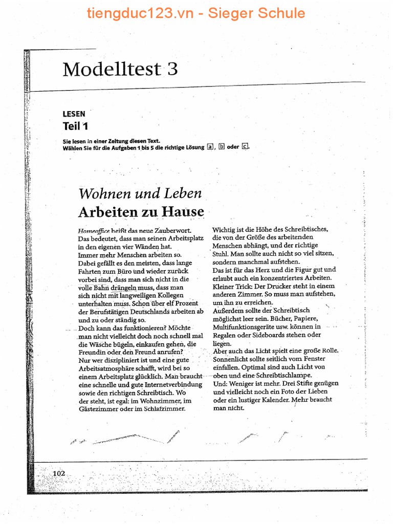 Mit Erfolg Zum Goethe-Zertifikat A2 Übungs - Und Testbuch Modelltest 3 ...