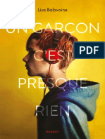 Lisa Balavoine - Un Garçon C'est Presque Rien PDF