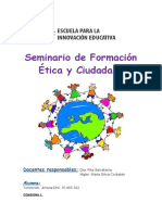 Seminario de Formacón Etica y Ciudadana