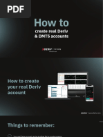 How To: Create Real Deriv & DMT5 Accounts