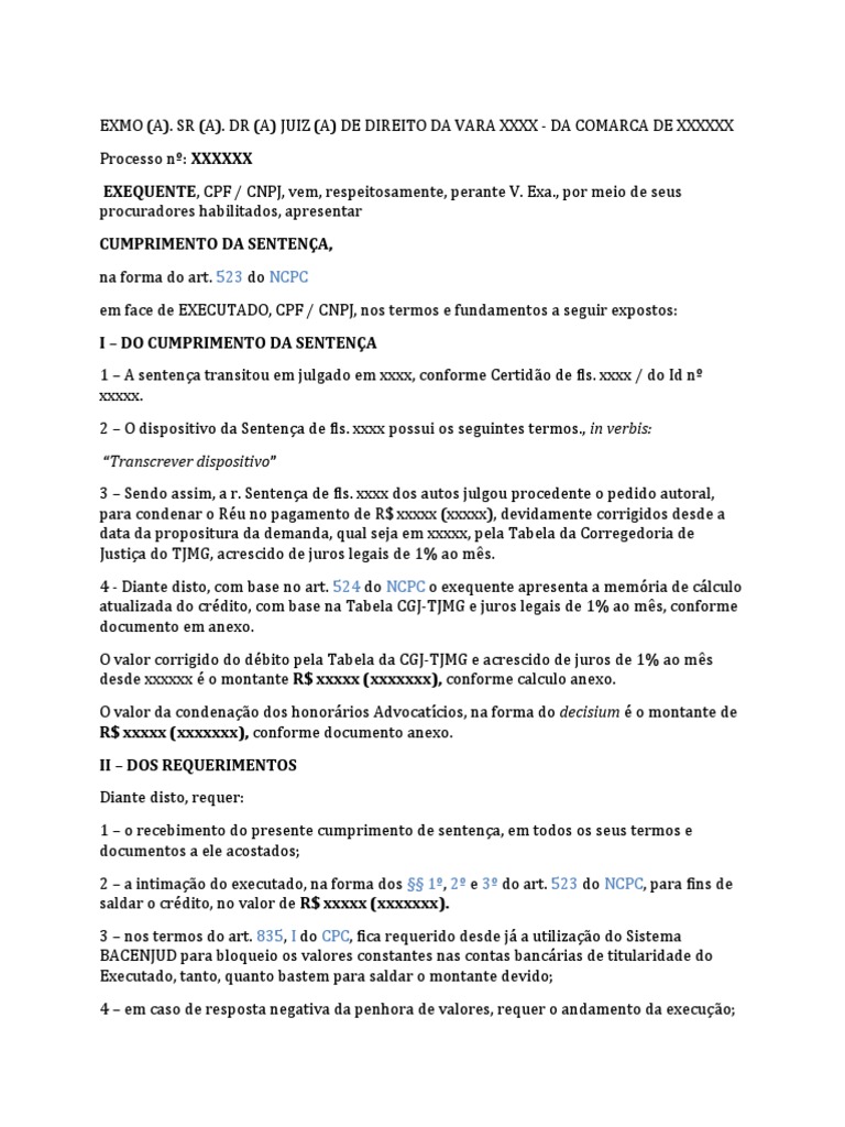 modelo-cumprimento-da-sentenca-novo-cpc-pdf