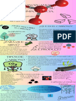 Infografías Nutrición y Bienestar Minimalista Verde Rosado