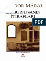 Sándor Márai BİR BURJUVANIN İTİRAFLARI