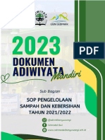 Sop Pengelolaan Sampah Dan Kebersihan 2021-2022
