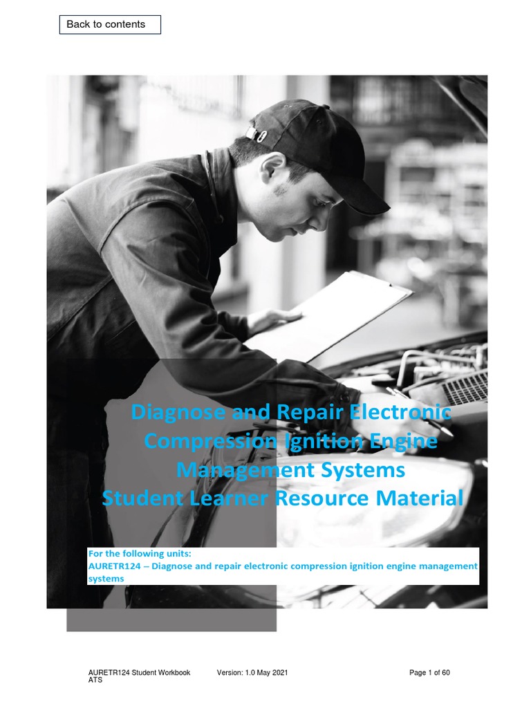 Diagnose and Repair Compression Ignition Engine Management Systems ...