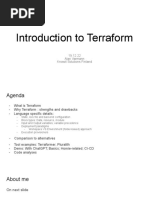 Introduction To Terraform